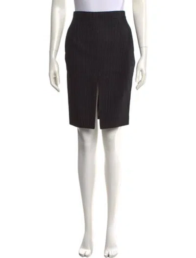 Pre-owned Saint Laurent 2023 Knee-length Skirt W/ Tags In Black