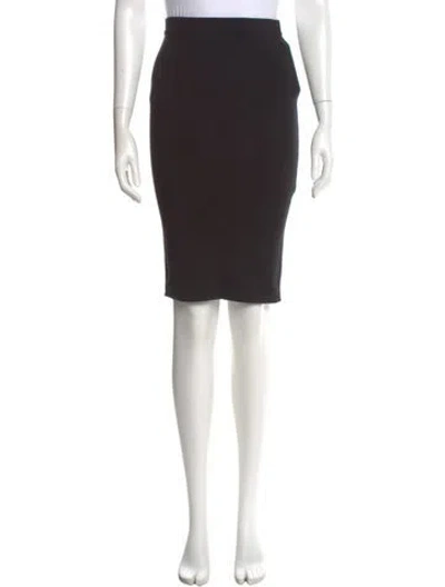 Pre-owned Saint Laurent 2023 Knee-length Skirt W/ Tags In Black