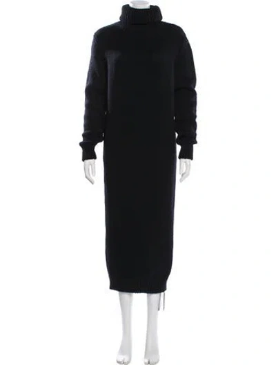 Pre-owned Saint Laurent 2023 Midi Length Dress W/ Tags In Black