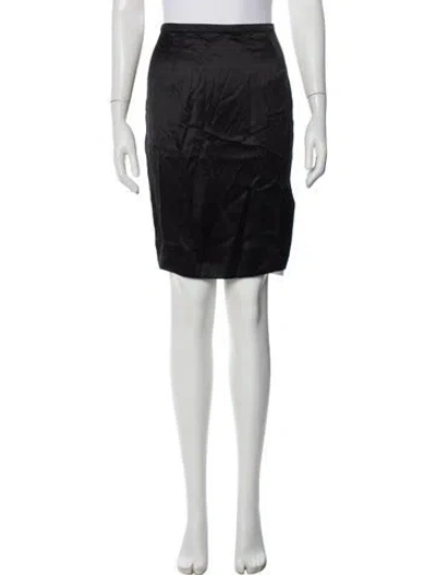 Pre-owned Saint Laurent 2023 Mini Skirt In Black