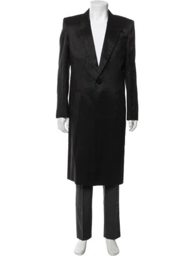 Pre-owned Saint Laurent 2023 Overcoat W/ Tags In Black