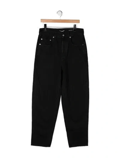 Pre-owned Saint Laurent 2023 Relaxed Fit Jeans In Black
