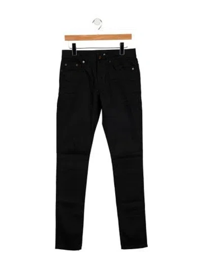 Pre-owned Saint Laurent 2023 Skinny Jeans W/ Tags In Black
