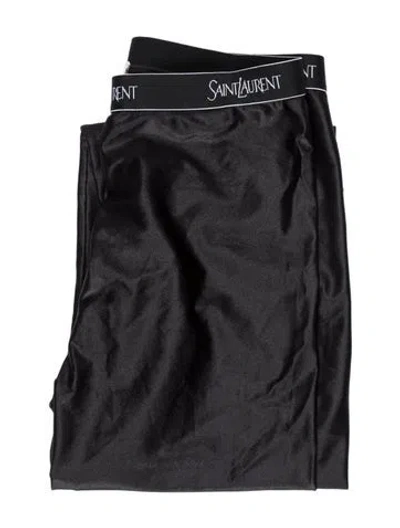 Pre-owned Saint Laurent 2023 Skinny Leg Pants In Black