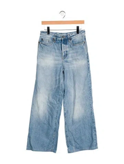 Pre-owned Saint Laurent 2023 Straight Leg Jeans In Blue