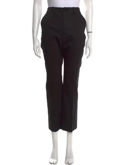 Pre-owned Saint Laurent 2023 Straight Leg Pants In Black