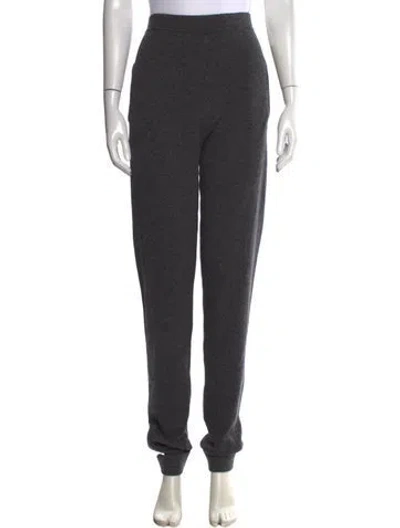 Pre-owned Saint Laurent 2023 Straight Leg Pants W/ Tags In Gray