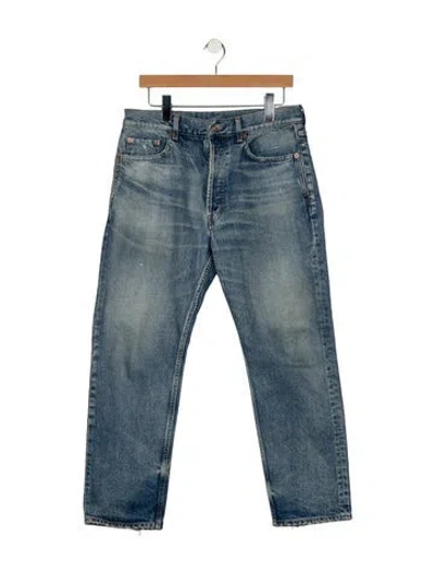 Pre-owned Saint Laurent 2023 Straight-leg Jeans In Blue
