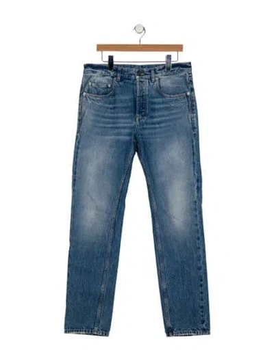 Pre-owned Saint Laurent 2023 Straight-leg Jeans In Blue