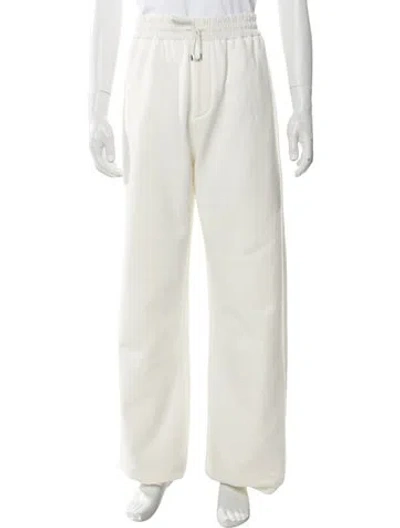 Pre-owned Saint Laurent 2023 Sweatpants In White