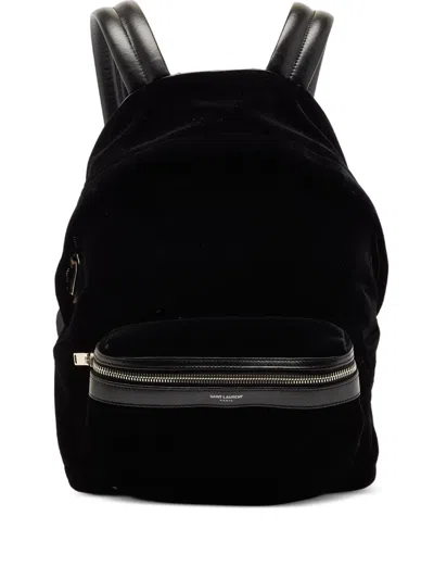 Pre-owned Saint Laurent 2023 Velvet Backpack