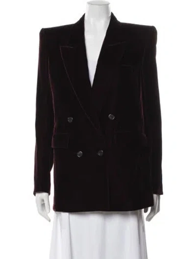 Pre-owned Saint Laurent 2023 Velvet Blazer W/ Tags In Multi