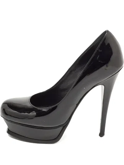 Pre-owned Saint Laurent 2024 140mm Leather Pumps