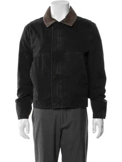 Pre-owned Saint Laurent 2024 Denim Jacket In Black