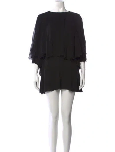Pre-owned Saint Laurent 2024 Mini Dress W/ Tags In Black
