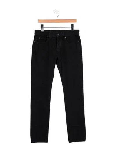 Pre-owned Saint Laurent 2024 Skinny Jeans In Black