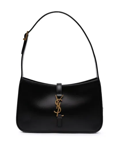 Pre-owned Saint Laurent 2024 Smooth Calfskin Le 5 A 7 Hobo Shoulder Bag