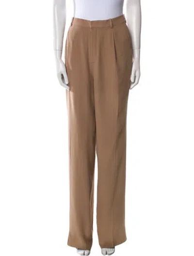 Pre-owned Saint Laurent 2024 Straight Leg Pants In Neutral
