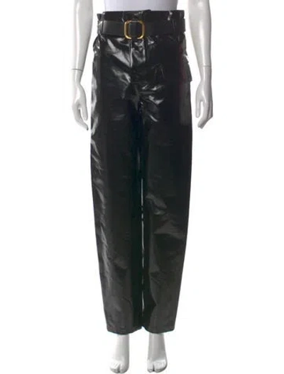 Pre-owned Saint Laurent 2024 Wide Leg Pants In Black