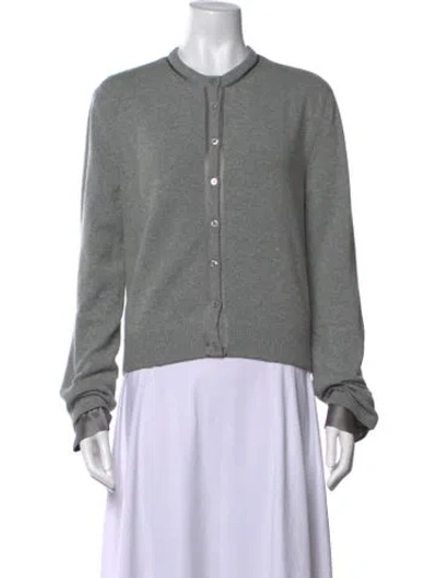 Pre-owned Saint Laurent 2024 Wool Sweater W/ Tags In Gray