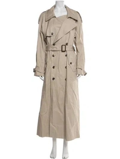 Pre-owned Saint Laurent 2025 Trench Coat W/ Tags In Neutral