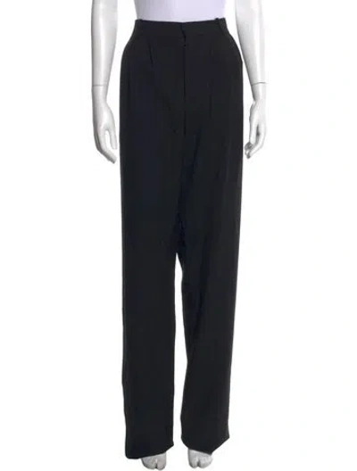 Pre-owned Saint Laurent 2025 Wide Leg Pants W/ Tags In Black