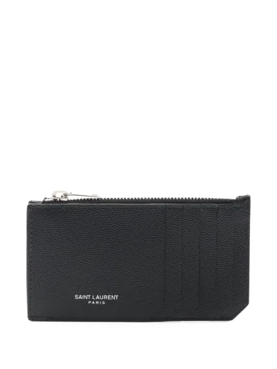 Pre-owned Saint Laurent 20s Fragment Wallet