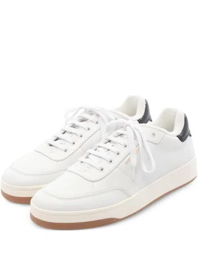 Pre-owned Saint Laurent 20s Sl/61 Sneakers In White