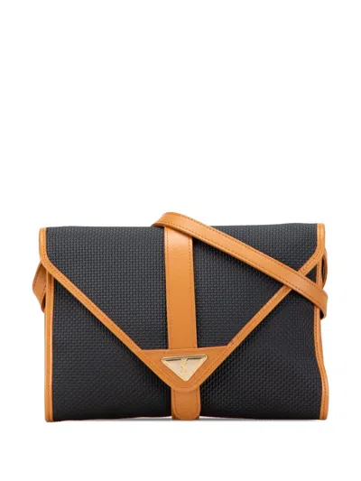 Pre-owned Saint Laurent 20th Century Pvc Crossbody Bag In Blue
