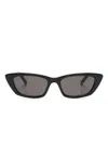Saint Laurent 277 Cat-eye Sunglasses In Black