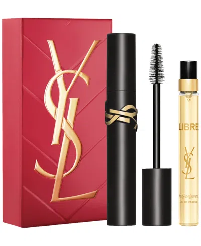 Saint Laurent 2-pc. Lash Clash Mascara And Libre Eau De Parfum Gift Set In Transparent