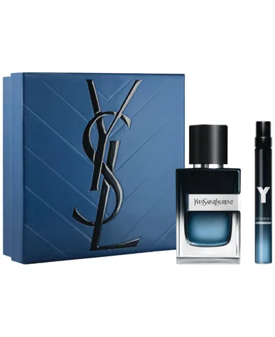 Saint Laurent 2-pc. Y Eau De Parfum Travel Gift Set In Blue
