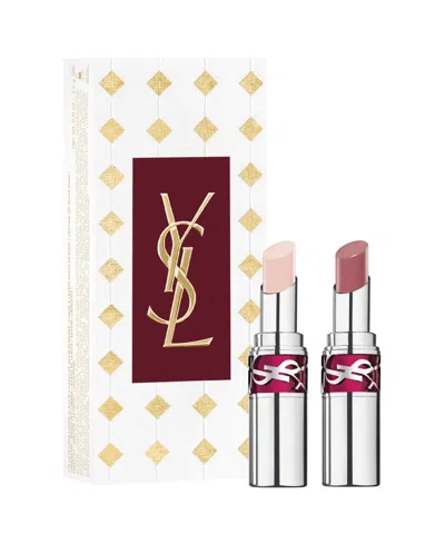 Saint Laurent 2-piece Candy Glaze Lip Gloss Stick Duo Set In No Color