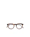 Saint Laurent 347 Round-frame Glasses In Multicolor