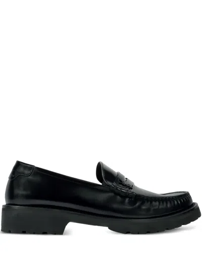 Saint Laurent 35 Mm Tasselled Loafers In Black
