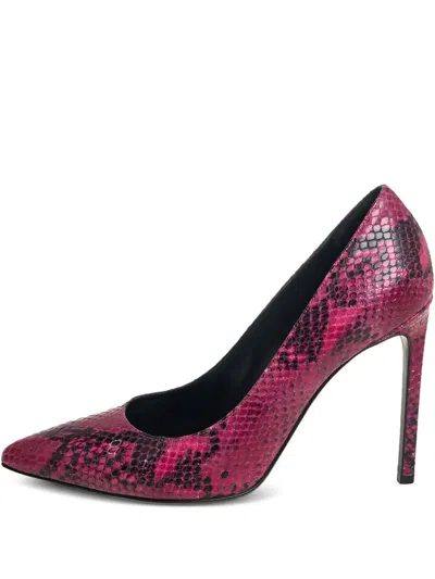 Pre-owned Saint Laurent 437415 Red In Pink