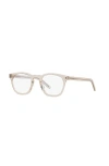 Saint Laurent 49mm Round Optical Glasses In Gold