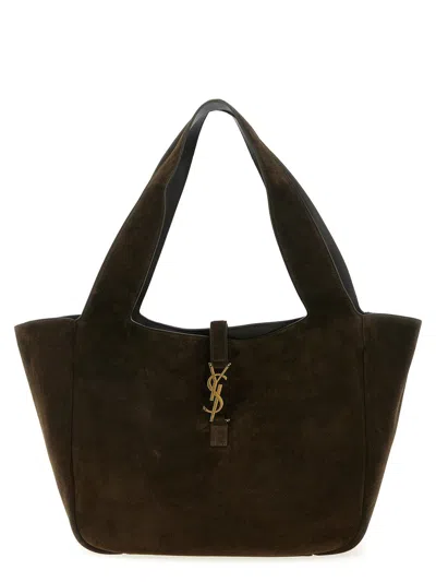 Saint Laurent '5 À 7 Bea' Shoulder Bag In Brown