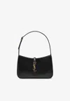 Saint Laurent Le 5 À 7 Leather Shoulder Bag In Black