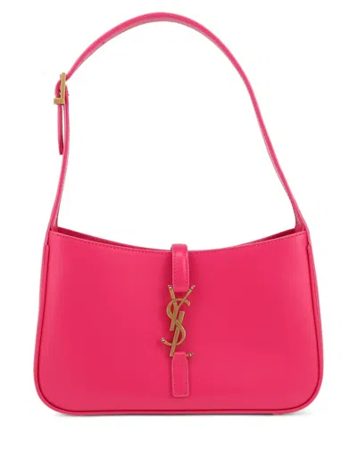 Pre-owned Saint Laurent 5 À 7 Shoulder Bag In Pink