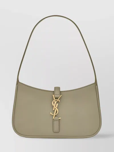 Saint Laurent 5 To 7 Mini Hobo Bag In Green