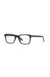 Saint Laurent 51mm Rectangle Optical Glasses In Black