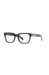 Saint Laurent 54mm Square Optical Glasses In Black