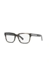 Saint Laurent 54mm Square Optical Glasses In Gray