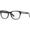 Saint Laurent 55mm Rectangle Optical Glasses In Black