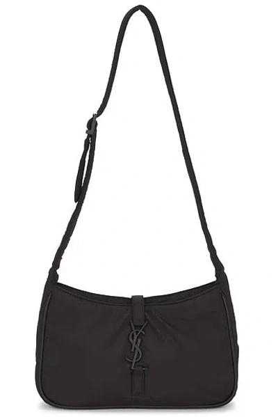 Pre-owned Saint Laurent 5a7 Shoulder Bag In Black