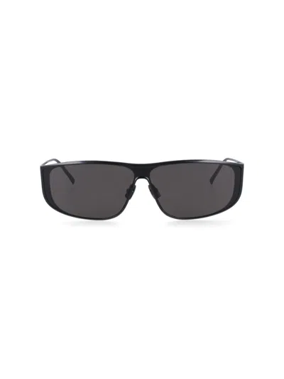Saint Laurent '605 Luna' Sunglasses In Black  