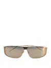 Saint Laurent 605 Luna Sunglasses In Gold