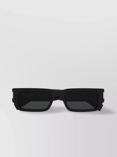 Saint Laurent 660 Square Frame Sunglasses In Black