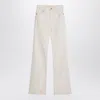 Saint Laurent 70''s Jeans In Almond Colour In White